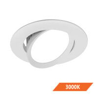 DCG421203KWH 4 in Aperture Dimmable Recessed LED Downlight, LED Lamp, 7.5 W Fixture, 120 V AC, Polymer Housing