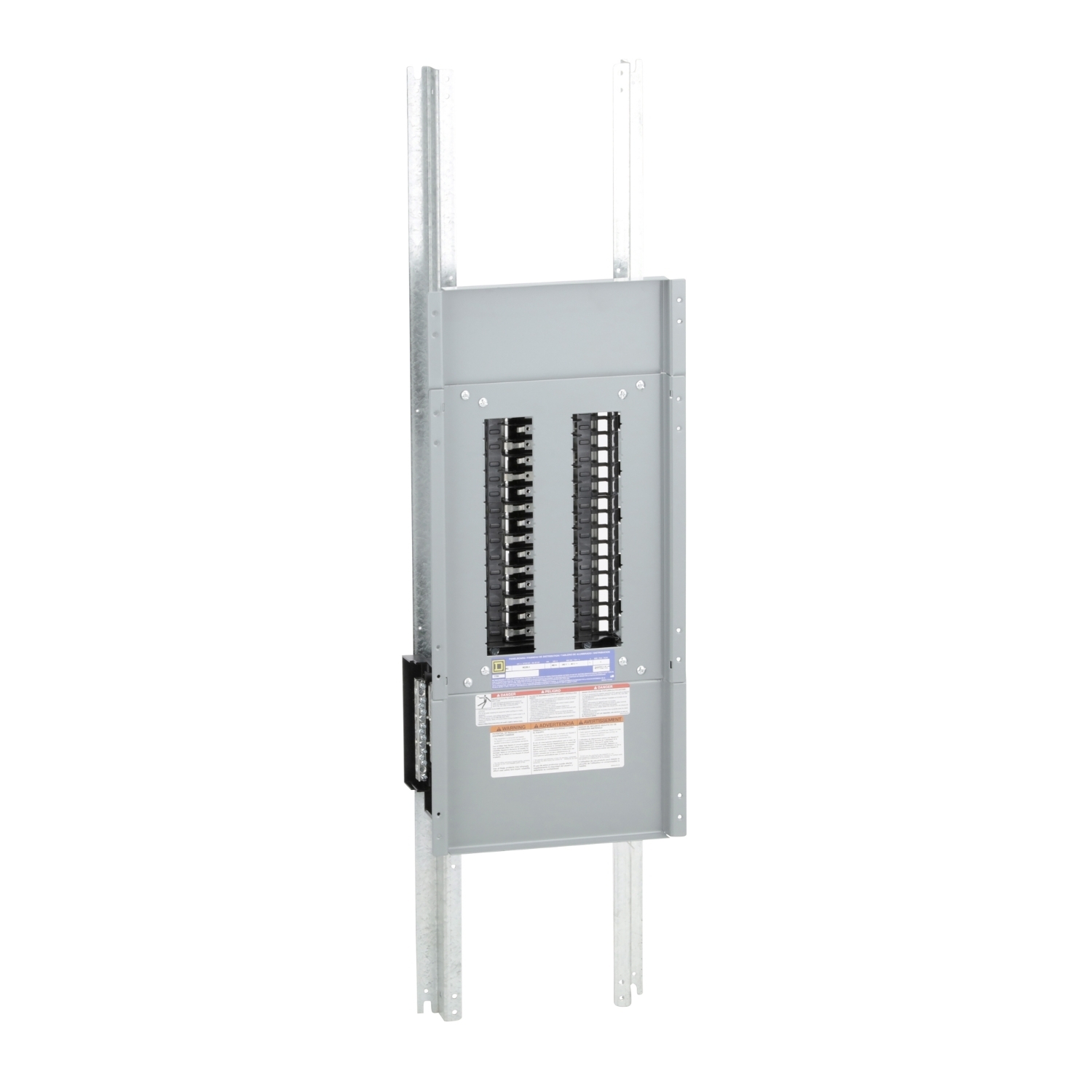 NQ30L4 1-Phase Panelboard Interior, 240 V AC/48 V DC, 400 A, 30 Spaces