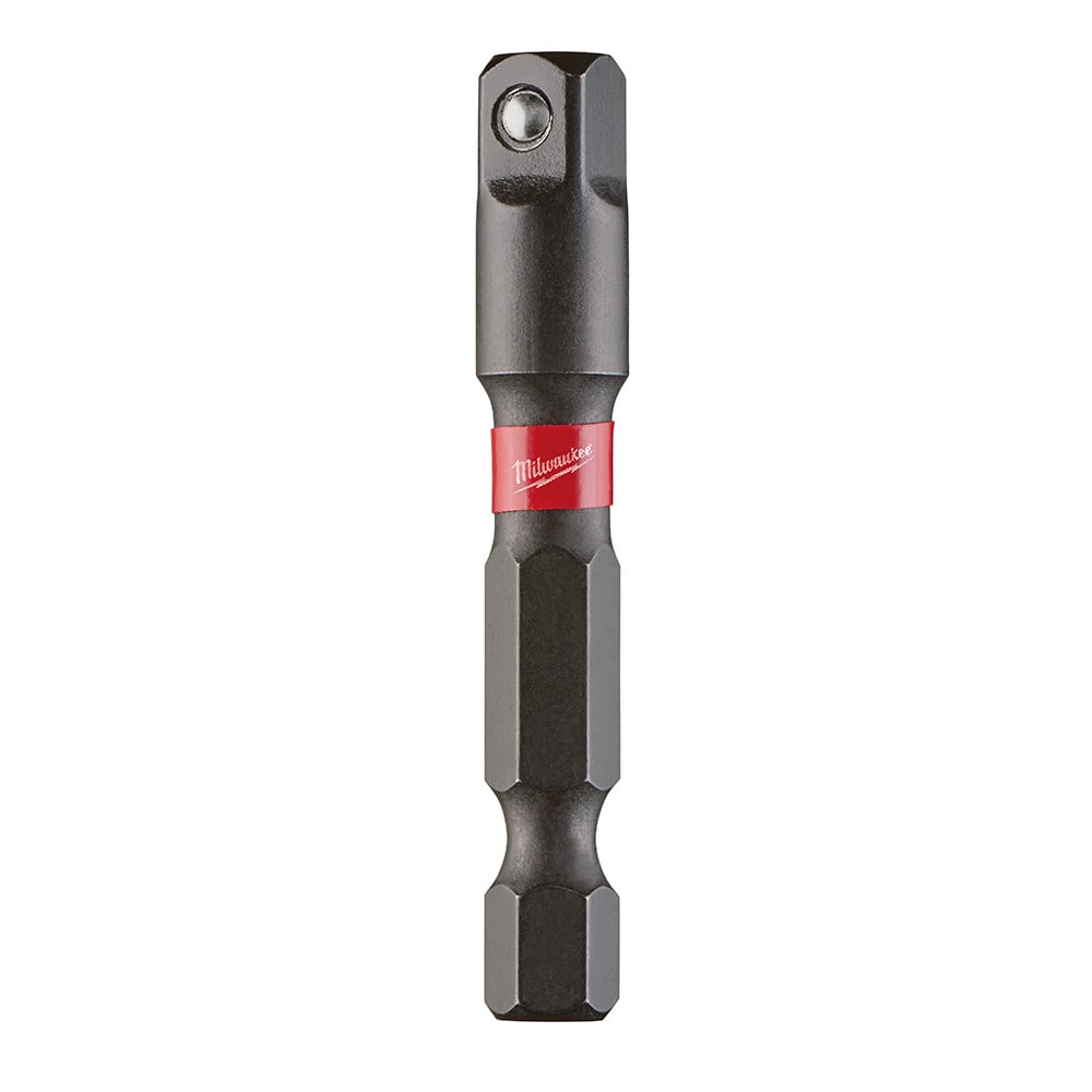 48-32-5030 Shockwave Heavy Duty Impact Duty Socket Adapter, Black Oxide, Hex x Square Drive, 1/4 in Male Drive, 1/4 in Female Drive, Male x Male Adapter, Proprietary Steel