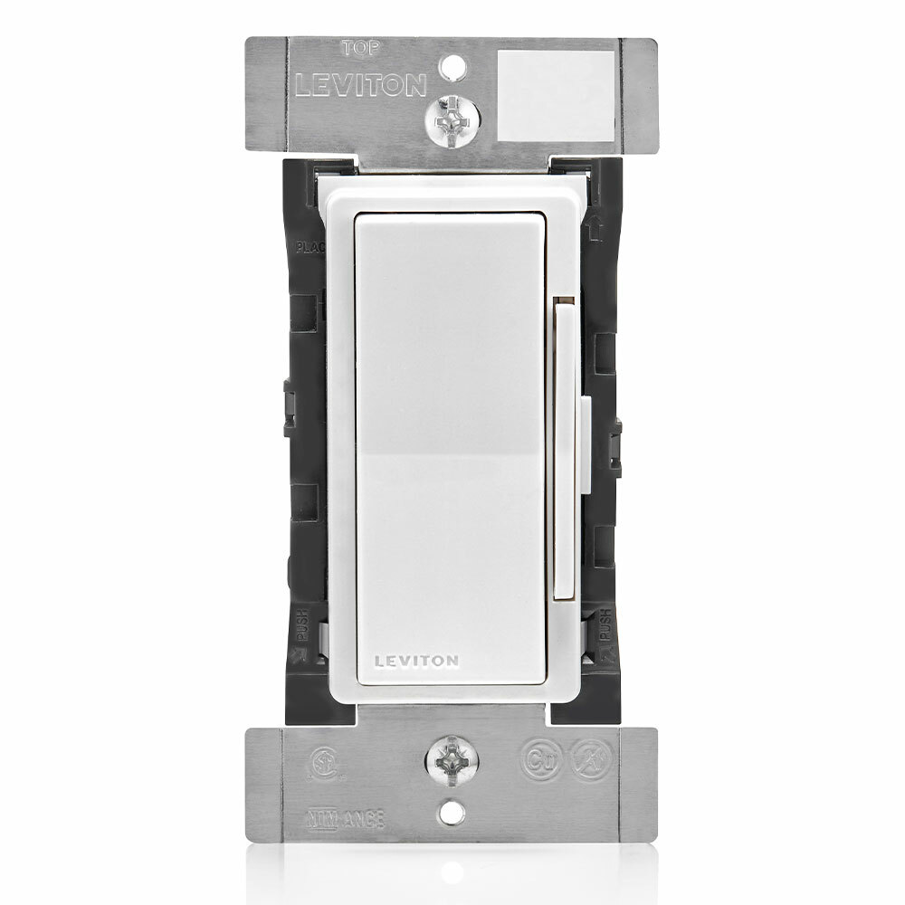 Digital Decora DDM06-1LZ Digital Dimmer, 120 V AC, 1 Pole, Soft On/Fade Off Operation, Ivory/Light Almond/White