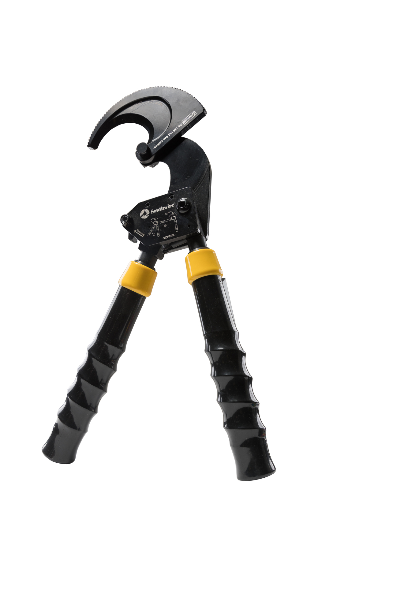 587383 Ratcheting Cable Cutter, 1000 kcmil Copper/Aluminum, 1-3/4 in Armored Cable/Wire, 22-3/4 in OAL