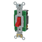3032-2R Self-Grounding AC Quiet Toggle Switch, 120/277 V AC, 30 A, 2 hp Power Rating