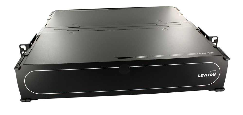 5R2UM-F06 OPT-X 1000i SDX 2-RU Empty Distribution and Splice Enclosure, Steel/Santoprene