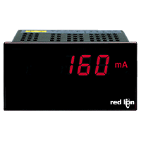 PAXLID00 DC Current Meter, 199.9 uA to 1.999 A Measuring, 3.8 in L x 4.1 in W x 1.95 in H, Flame Resistant Case, +/-0.1 % Accuracy, LED Display