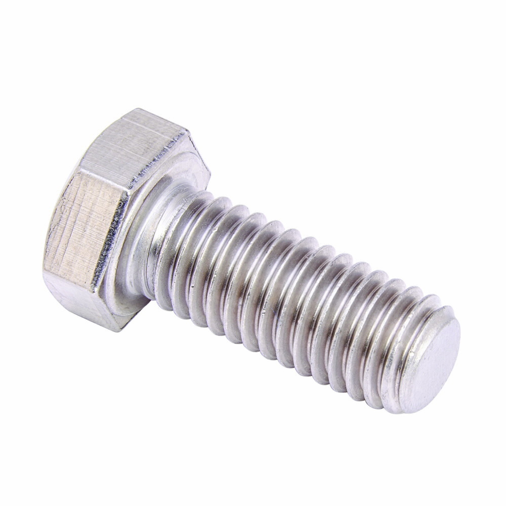 1/2X1HHCSZN HHCS Hex Head Cap Screw, 1/2-13 x 1 in Thread, Steel