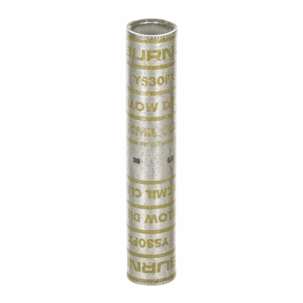 YS30FX YS Compression Splice, 250 AWG Conductor Flex Conductor, Die Code: 16, 4.33 in L, Copper