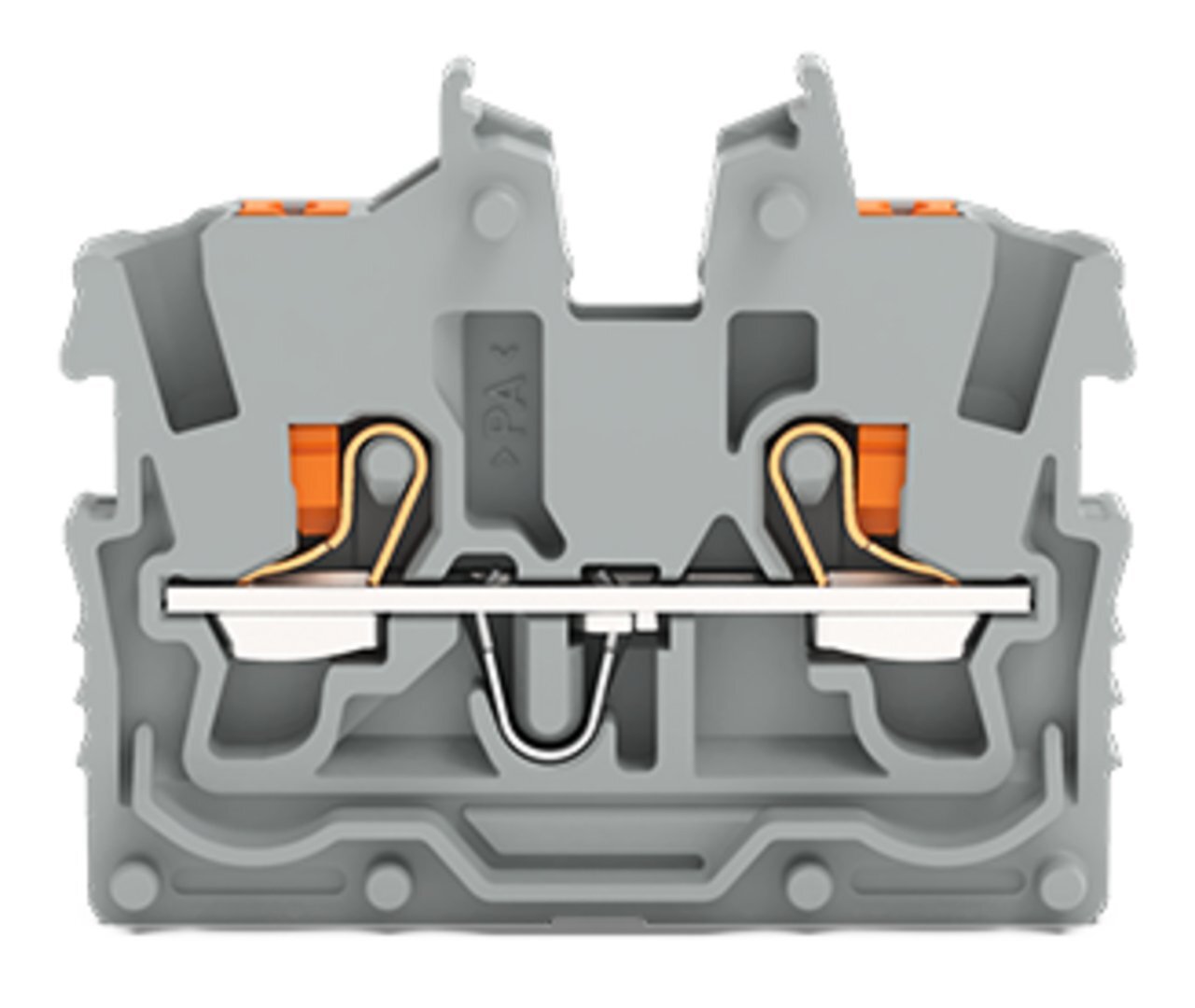 2250-321 2 Conductor Terminal Block, 500 V, 10 A, 24 to 16 AWG Wire