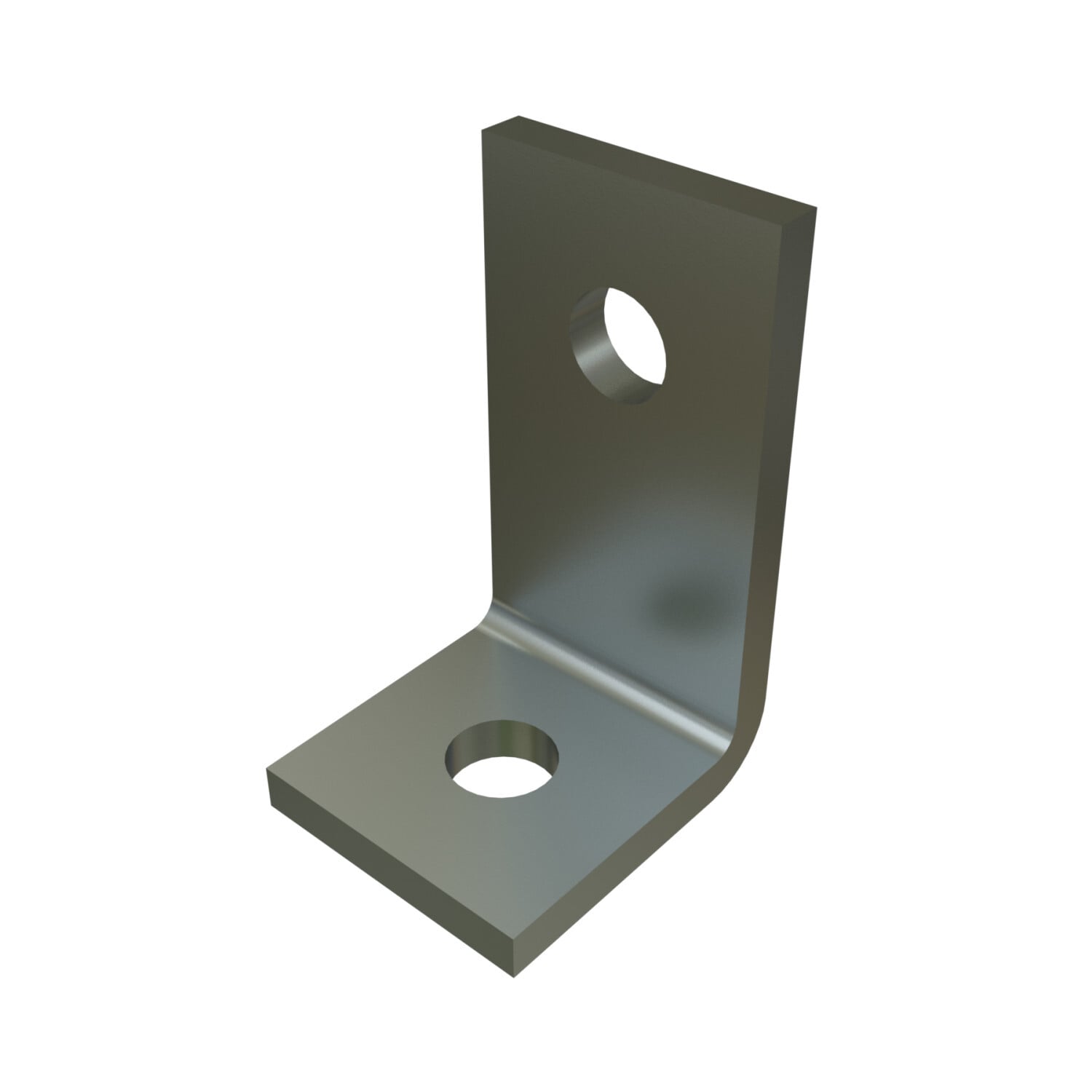 P1281-EG 90 deg Angle Fitting, 2 Holes, 1-5/8 in W x 1/4 in THK, HRPO Steel