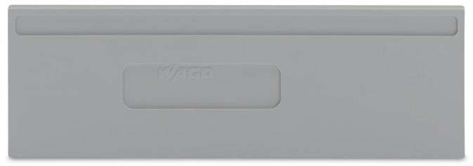 281-338 Separator Plate, For Use With Rail Mounted, Polyamide, Gray