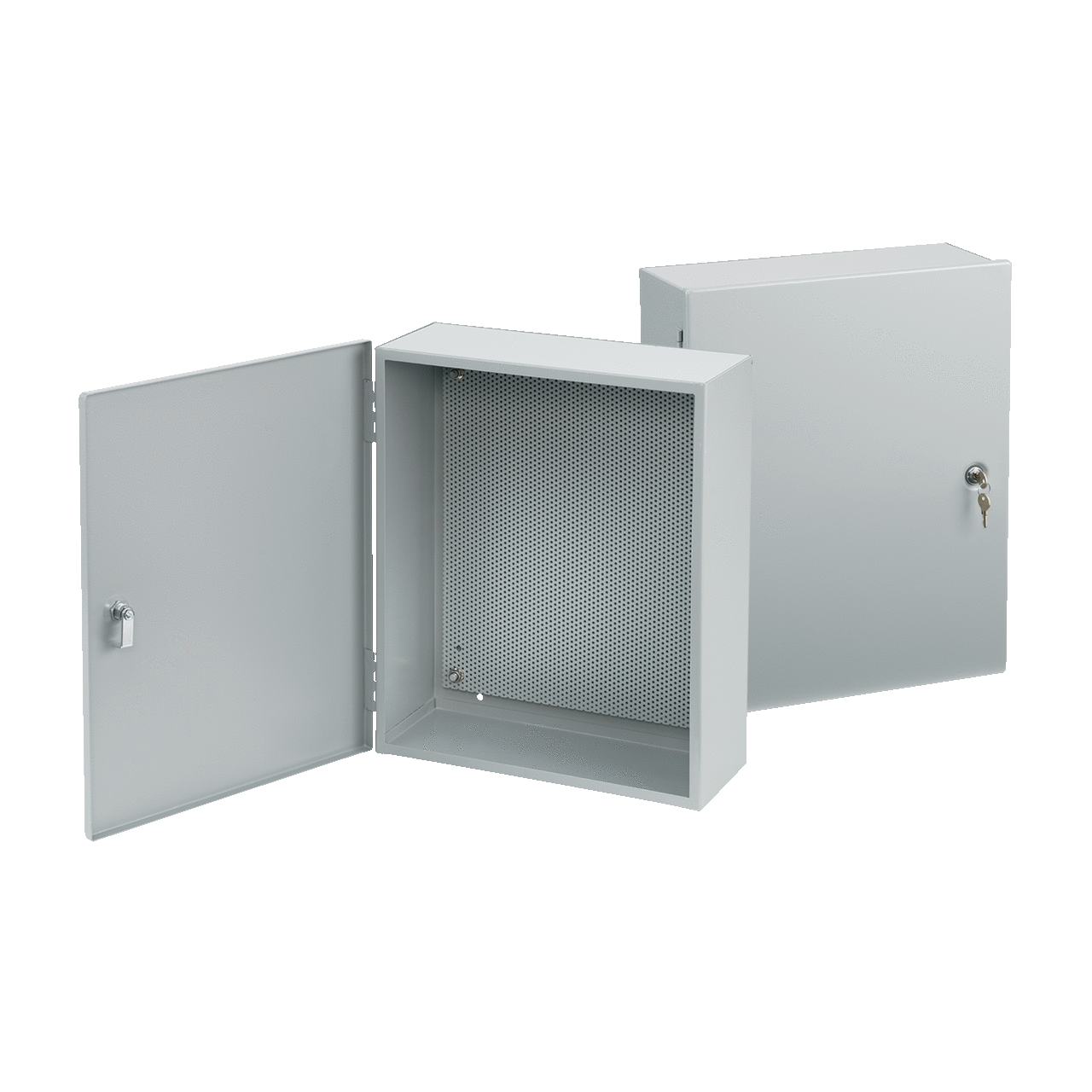 A2420AT1PP A1PP Integrated Panel Enclosure, 24 in L x 20 in W x 6.62 in D, NEMA 1/IP30 NEMA Rating, Steel