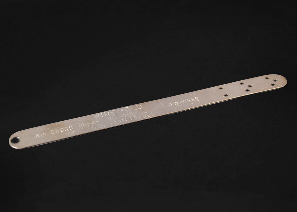 616 Fish Tape Leader, Steel, Ivory/White