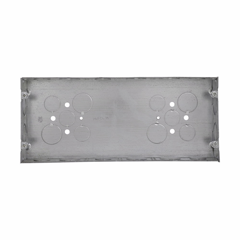 TP631 Thepitt Welded Gang Box, Steel, 70 cu-in Capacity, 4 Gangs, 12 Knockouts