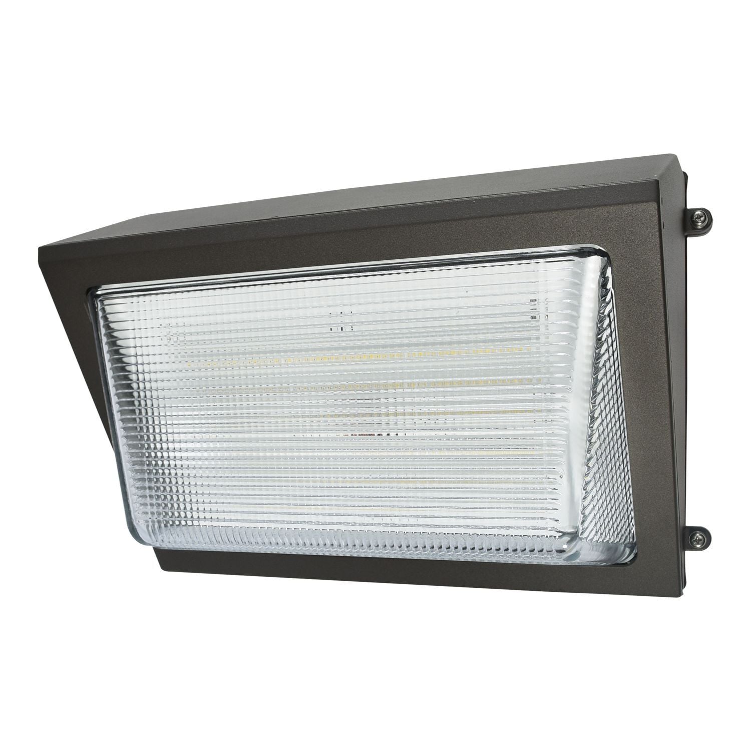 WPMLED10 Lumark WPM Medium Traditional Style Outdoor Wall Pack, LED Lamp, 39 W Fixture, 120 to 277 V AC, Bronze Polyester Powder Coated Housing