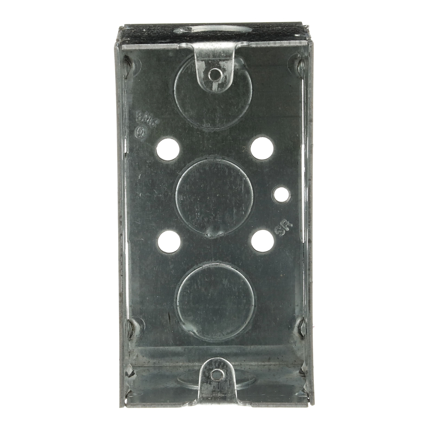 103-W-1/2 Steel City Welded Style Device/Handy Box, Steel, 13.9 cu-in Capacity, 1 Gangs, 1 Outlets, 14 Knockouts