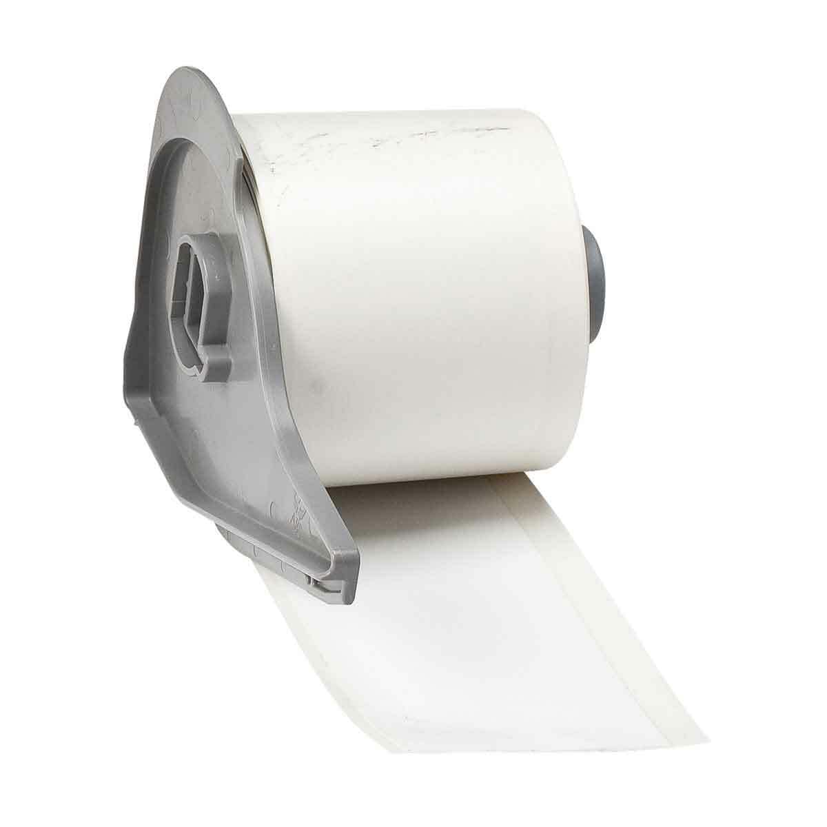 M71C-2000-529 Printer Label, 50 ft L x 2 in W, White, B-526 Polypropylene