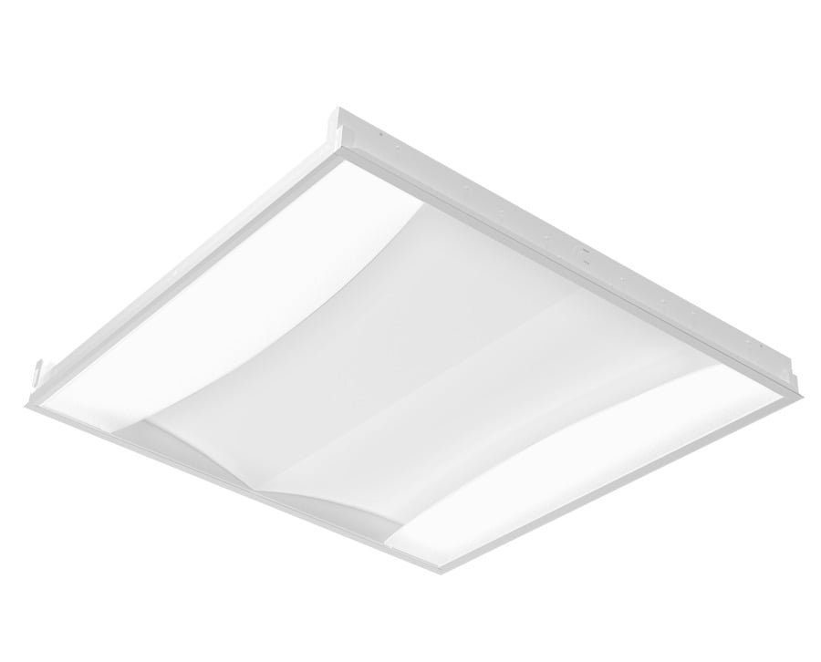 SWISHFA-EDGE2X2-840U SWISH Outdoor Troffer, 120, 208, 240, 277 V, Aluminum/Sheet Metal Housing