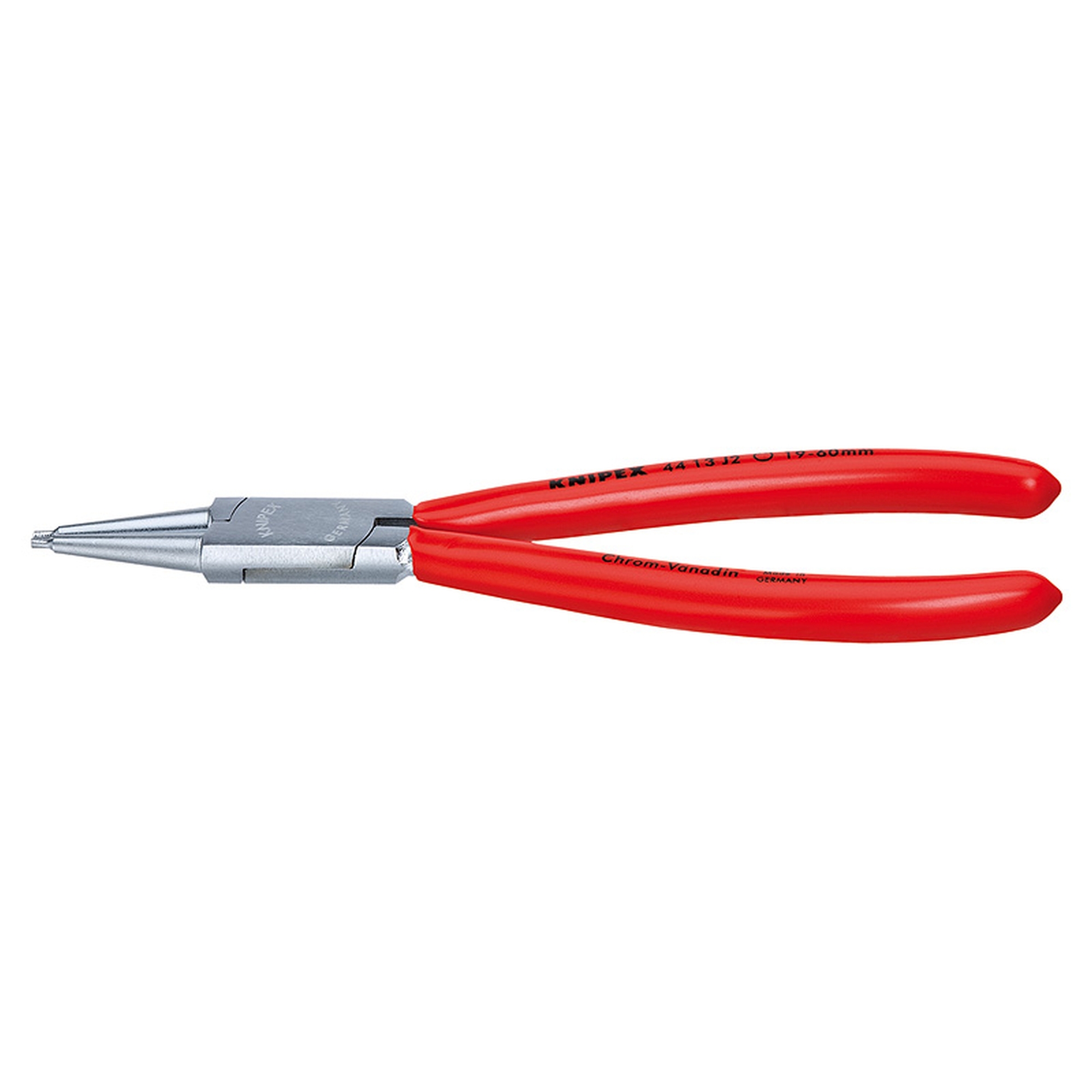 Internal Snap Ring Pliers-Forged Tips, 9 in., Plastic Coating, Chrome Plated, 3/32 in. Tips