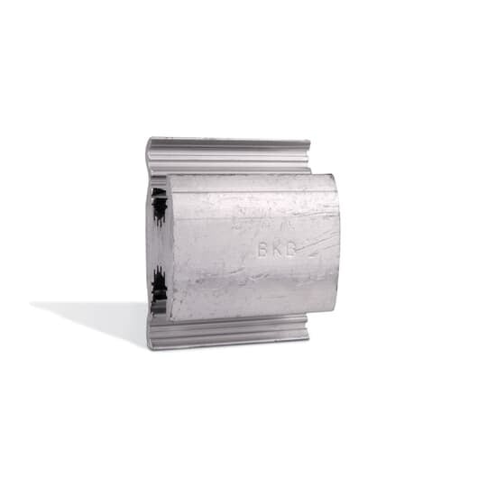 WR229 Blackburn Type WR Wide Range Compression H-Tap Connector, H Shape, 2/0 AWG ACSR, 3/0 to 2/0 AWG Stranded Main/Run, 2 to 1/0 AWG ACSR, 1 to 1/0 AWG Stranded Tap, Aluminum