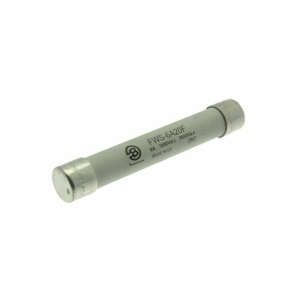 FWS-6A20F Semi-Conductor Type FWS High Speed Fuse, 20 A, 200 V, 50 kA Interrupt, Class: gS