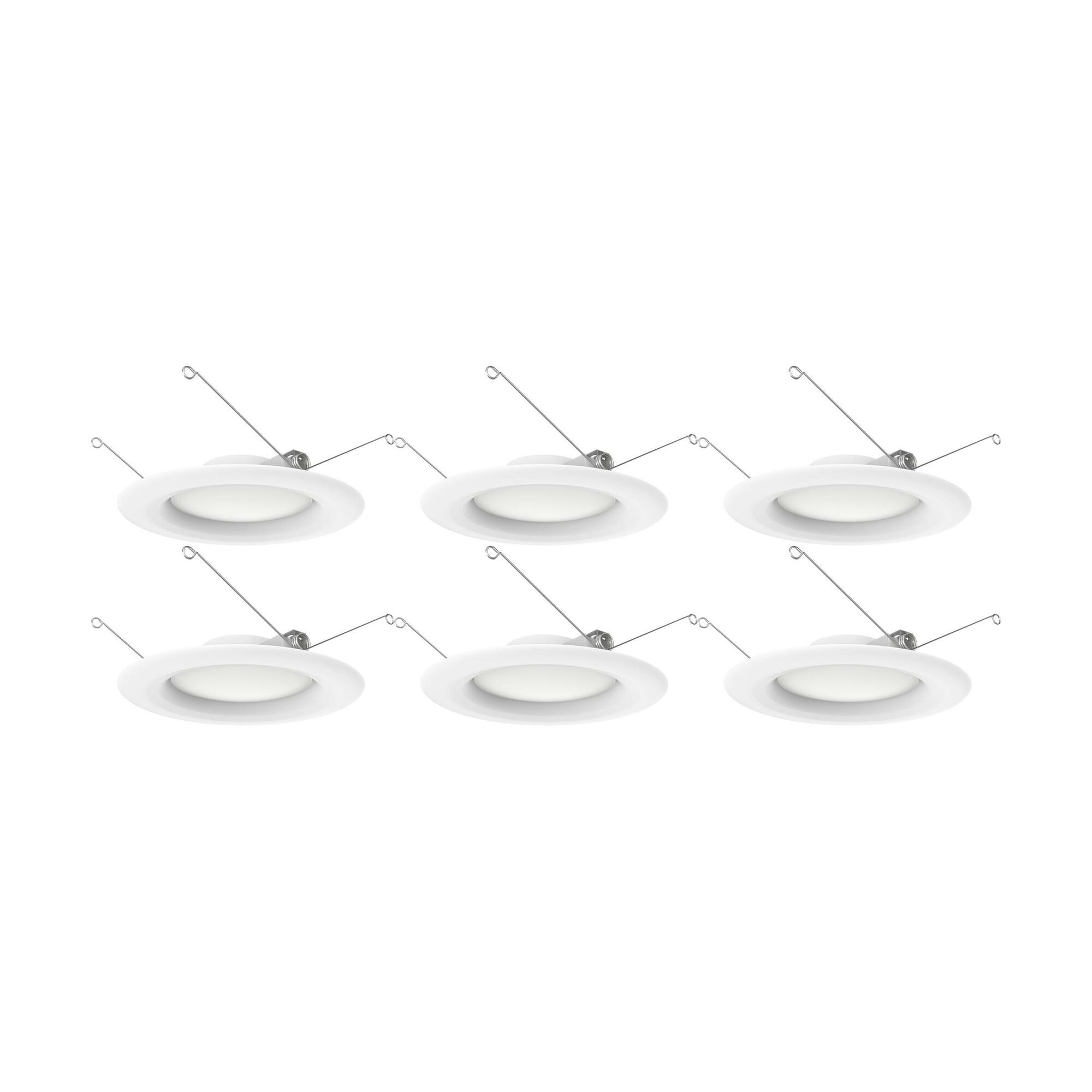 S11641 Retrofit LED Downlight, 9.2 W Fixture, 120 V AC, Aluminum/Plastic Housing