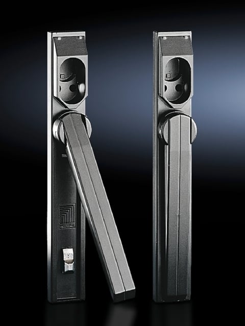 2453000 Ergoform S Lock System, For Use With SZ, AE, Basic AE, WM Series 3-Point Lock, TP Pedestal, 1-Piece Console, TP Console Door, TP Universal Console Stainless Steel Enclosure, Die Cast Zinc, Powder Coated