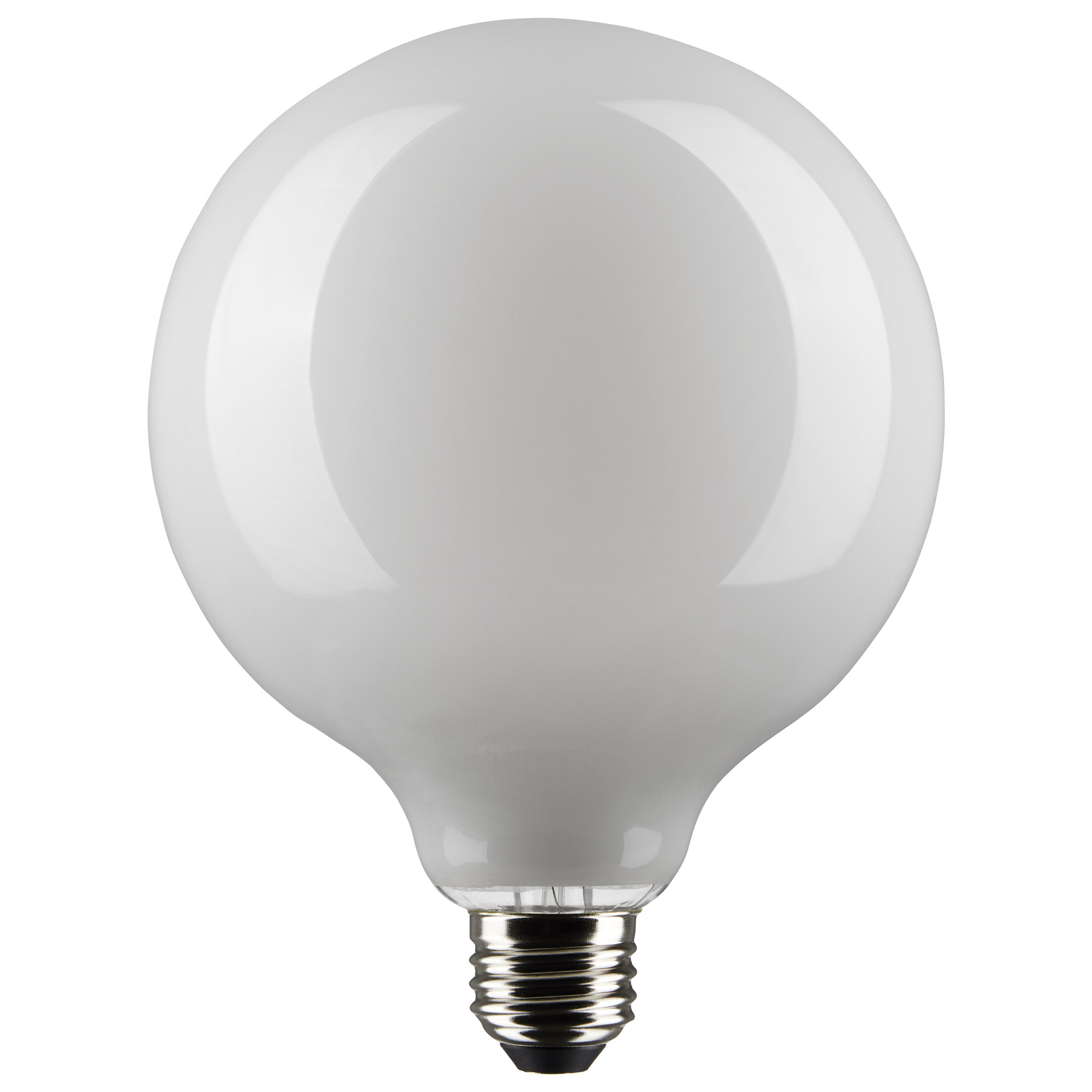 S21256 Dimmable Light Bulb, 6 W, 60 W Incandescent Equivalent, E26 Lamp Base Lamp, G40 Shape, 500 Lumens