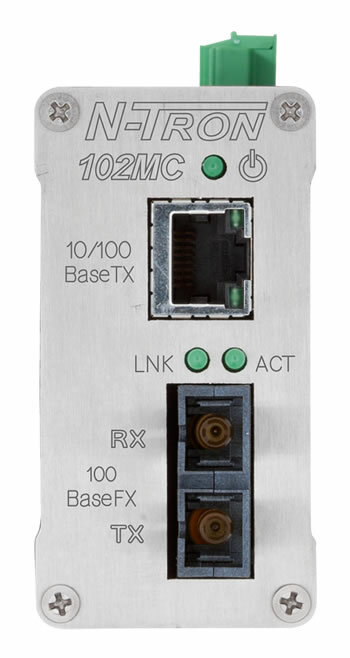 102MC Industrial Media Converter, SC 2km