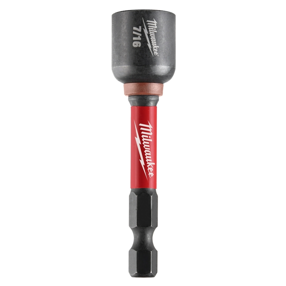 49-66-4536 Shockwave Magnetic Nut Driver, 7/16 in Drive, Proprietary Steel