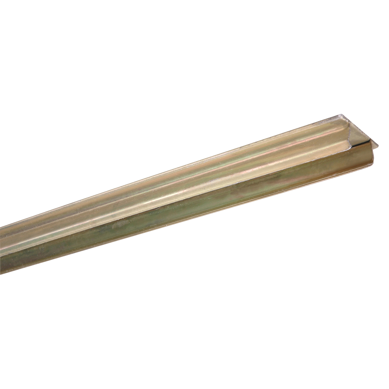 AB-844EG Superstrut Closure Strip, 10 ft L, For Use With 800 Series Surface Raceway and Lighting System, Steel, Electro-Galvanized
