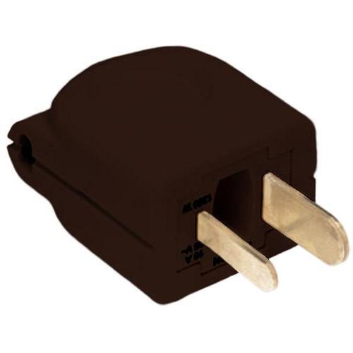 RP-FDU-10-BR Replacement Plug for Tamper-Resistant Dimming Receptacles, 10 Amp, 125V, Brown