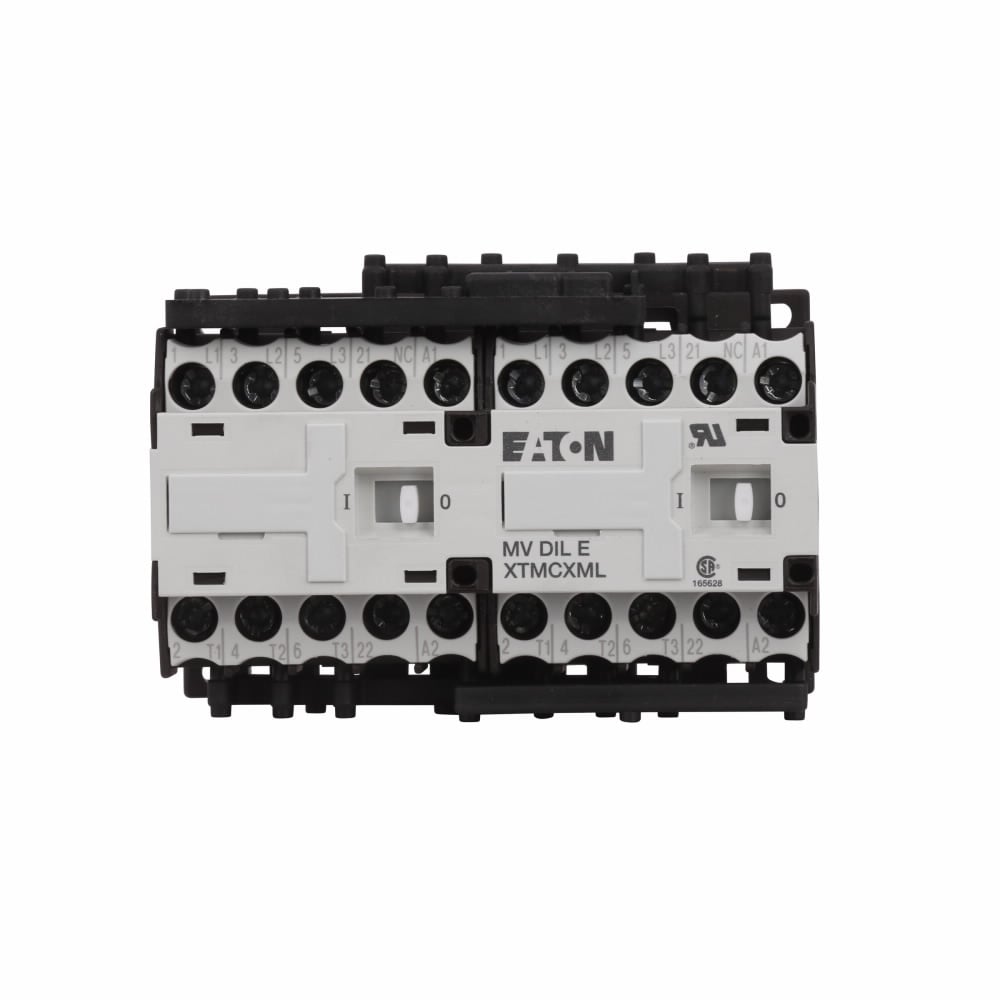 XTMR9A21AD XT Series Full Voltage Reversing IEC Mini Contactor, 120 V DC V Coil, 3 Poles