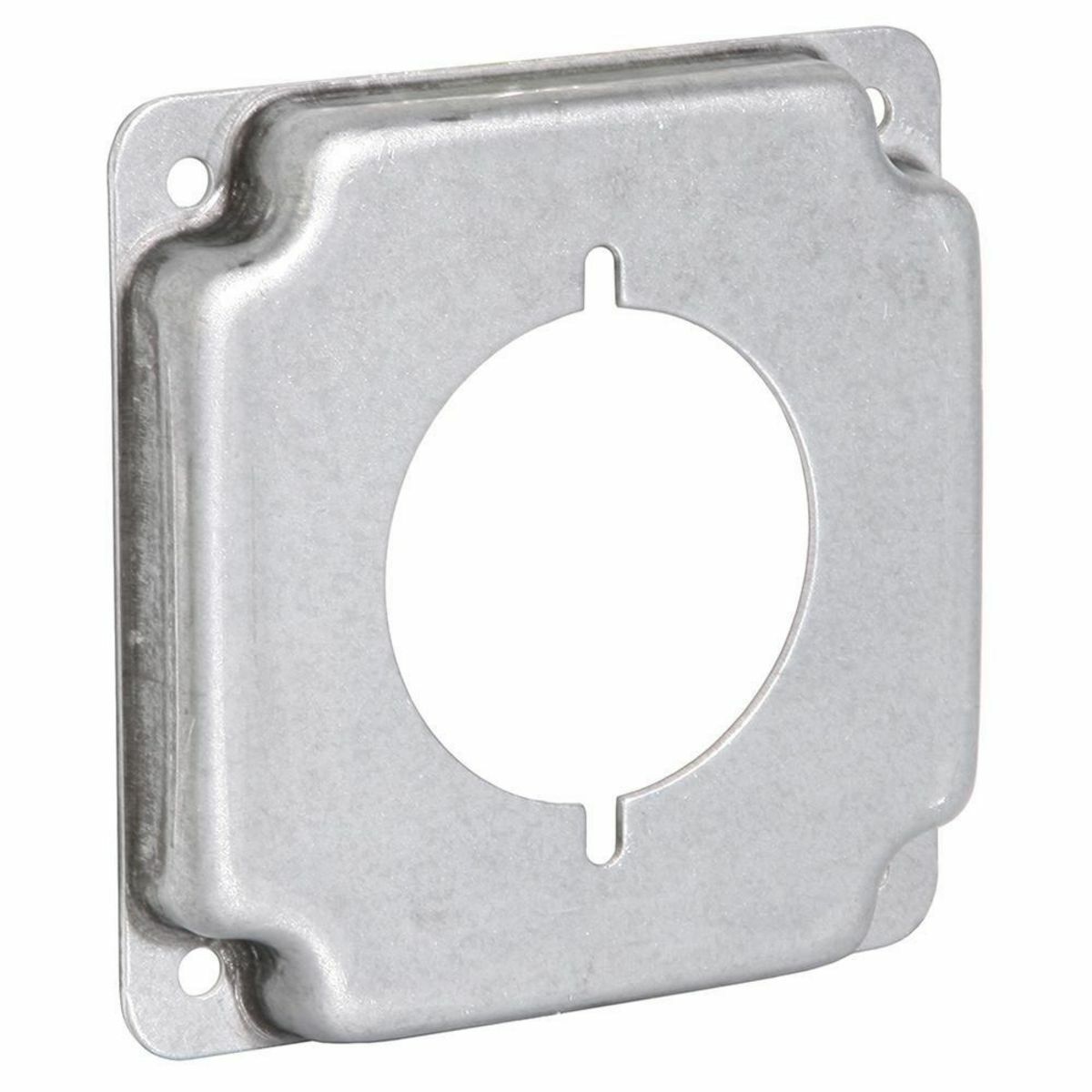 810C Recessed Standard Exposed Work Cover, 9-1/2 in L x 4-1/8 in W, Receptacle Cover, Steel