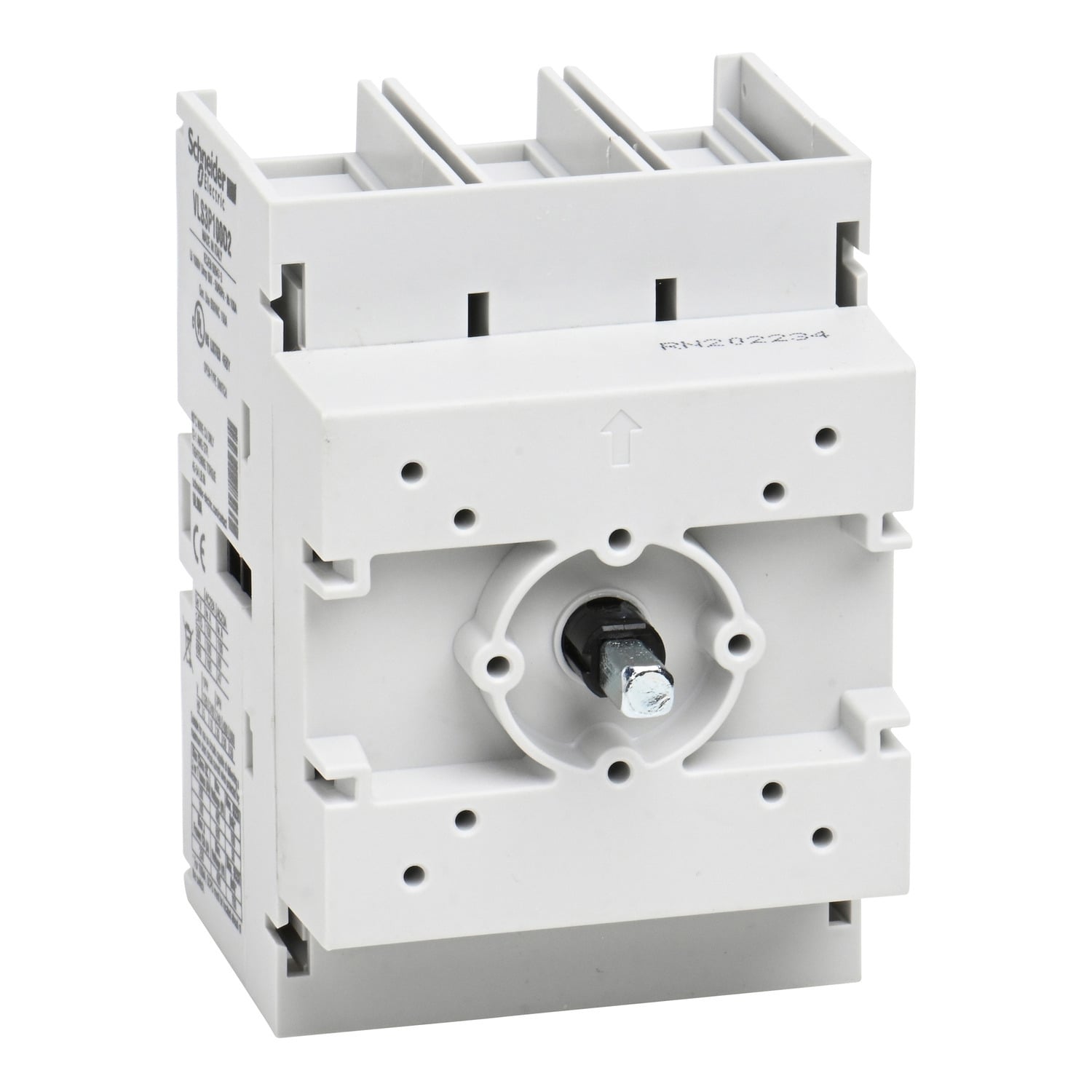 VLS3P100D2 TeSys Vario AC High Performance Body Switch Disconnector, 690 V AC, 47/80/100 A, 3NO 3 Form A Contact, 3 Poles