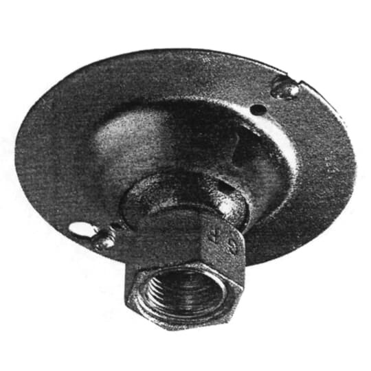 SHR-1/2-3/4 Steel City Swivel Hanger, For Use With 4 in Octagonal Box, Steel