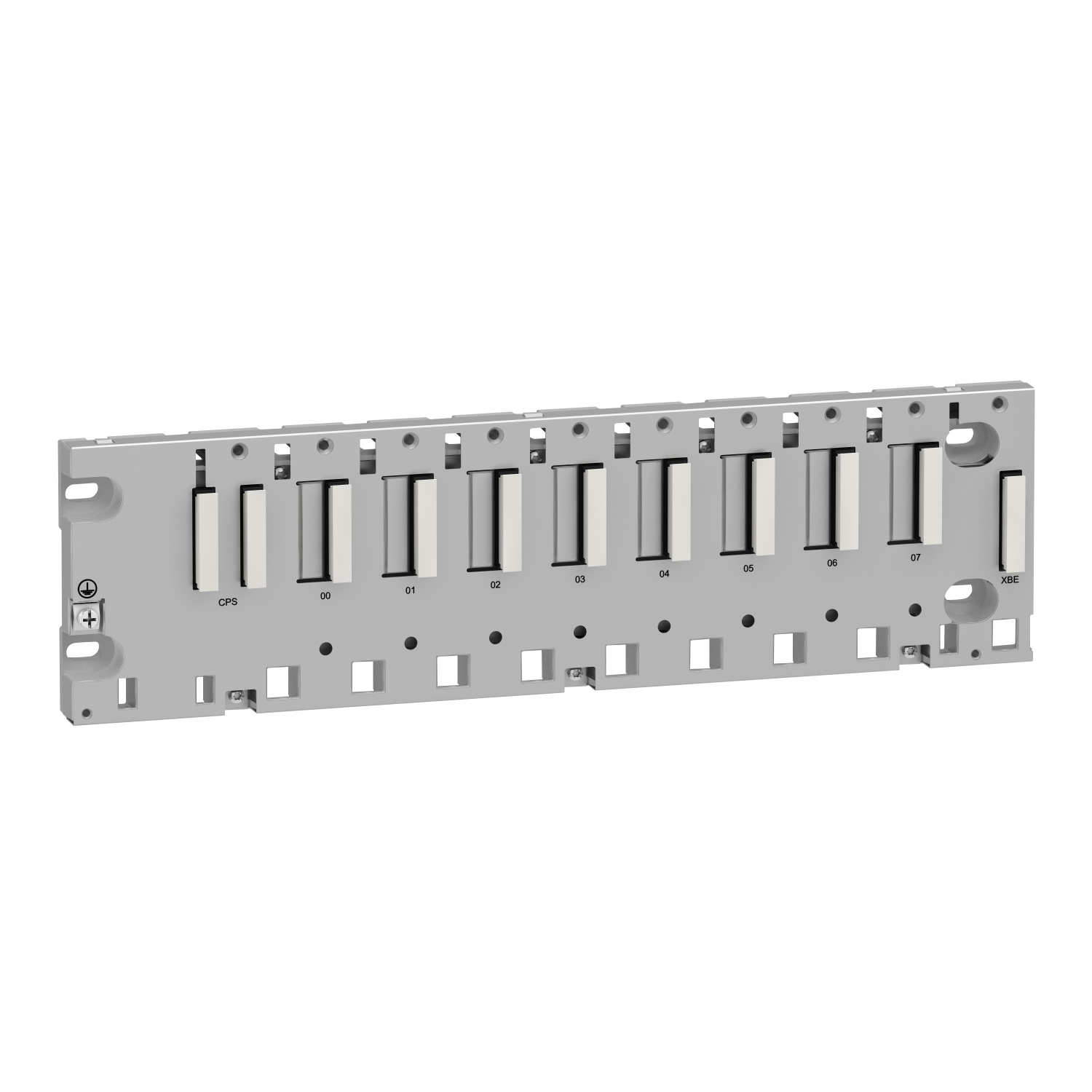 BMXXBP0800 Modicon 8-Slot Rack Backplane, For Use With BMXCPS Power Supply, I/O Module, Specific Application Module, BMEP58 Processor and Modicon M340 Automation Platform