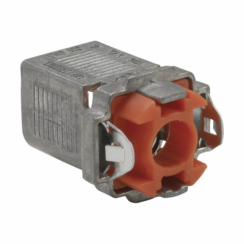 38MCQ Single Magnetic Connector, 3/8 in Trade, 1/2 in Knockout, 0.395 to 0.638 in Cable Openings, Copper-Free Aluminum, Epoxy Coated