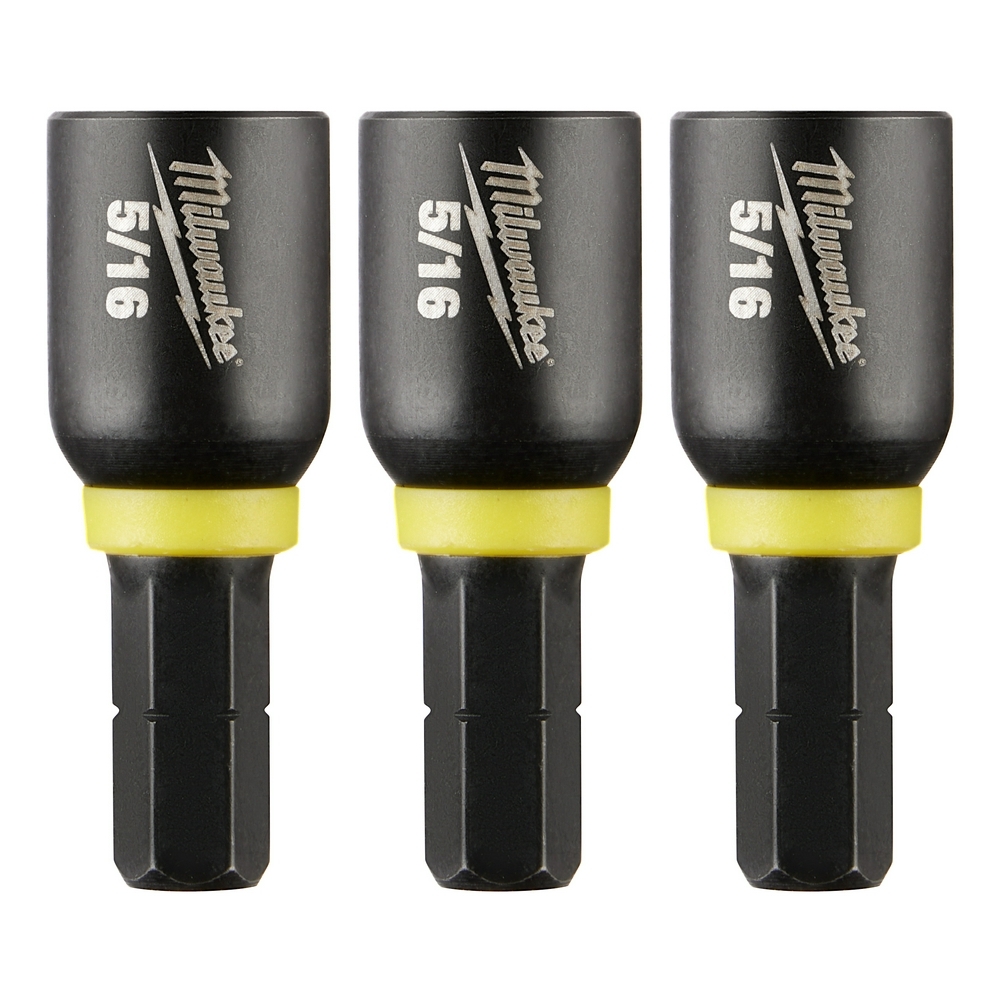 49-66-4513 Shockwave Impact Duty Magnetic Insert Nut Driver, 5/16 in Drive, Proprietary Steel, 5/16 in Hex