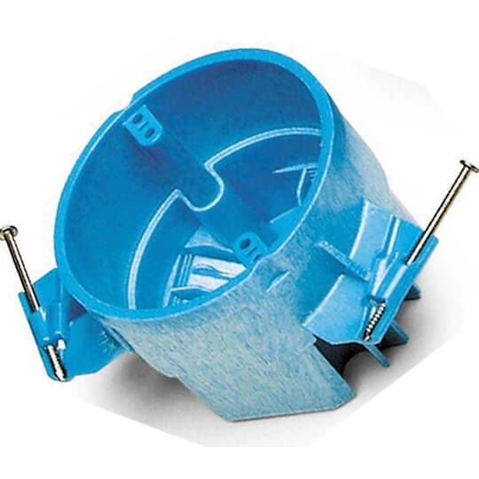 BH525A-UPC Carlon Non-Metallic Ceiling Box, PVC, 25 cu-in Capacity, 3 in D