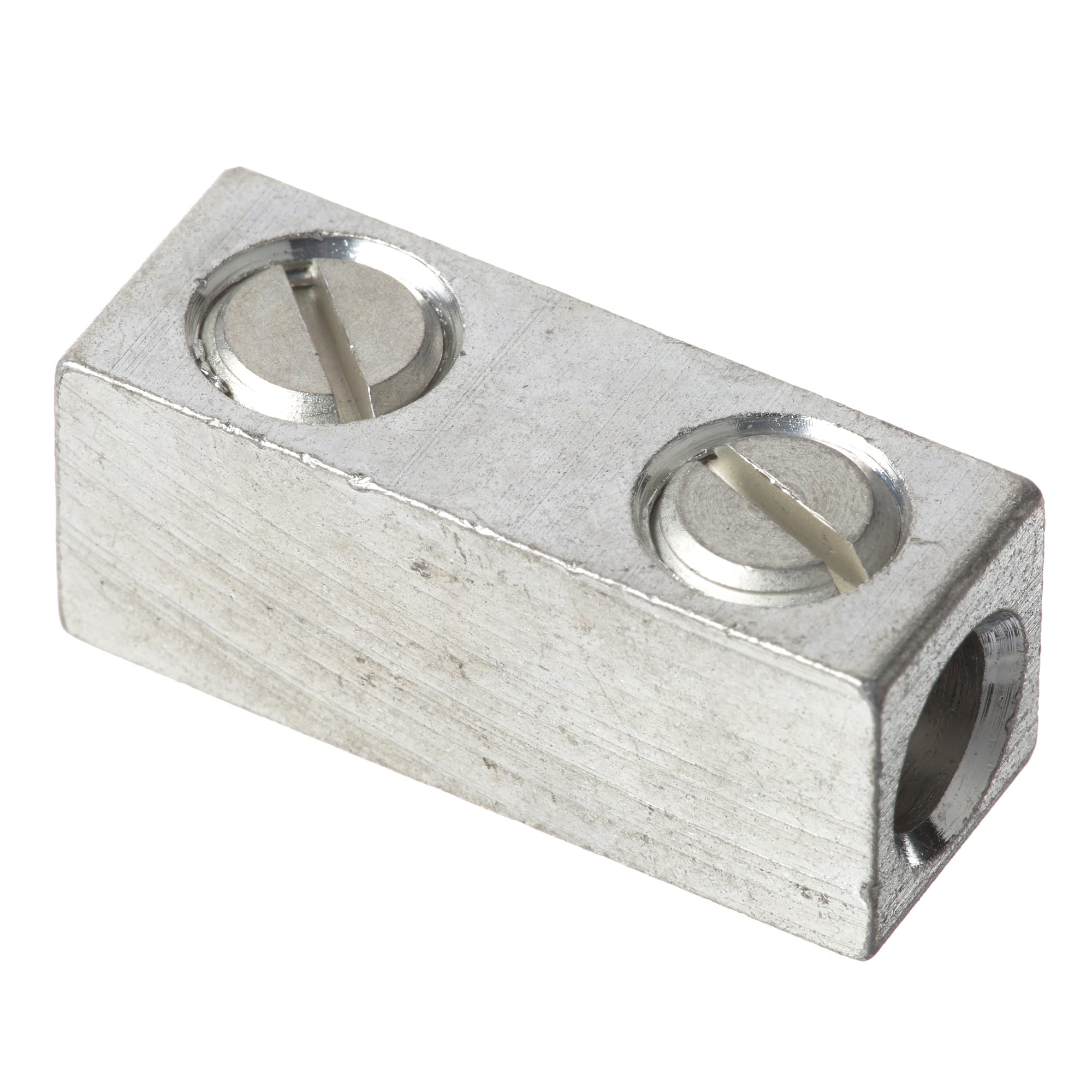 SR-2-XY Pan-Lug SR Series Dual Rated Mechanical Splicer/Reducer Connector, 14 to 2 AWG, 14 to 10 AWG Solid/Stranded Aluminum/Copper Conductor, Aluminum
