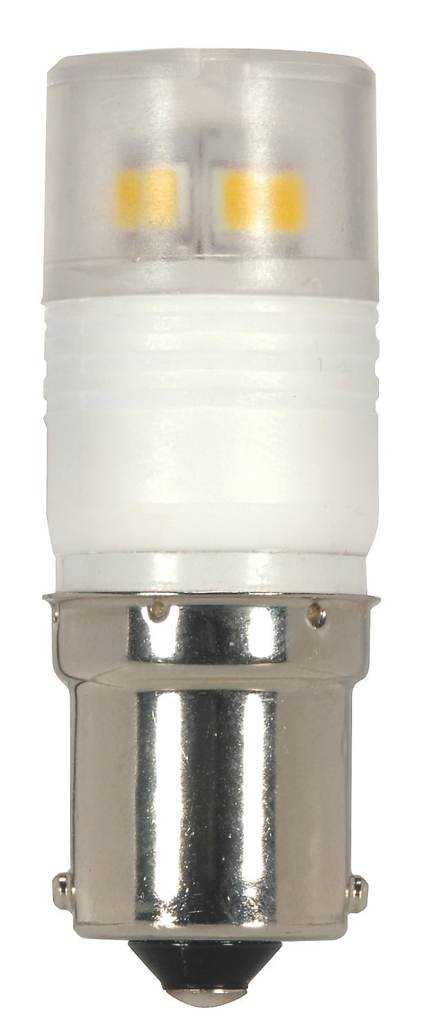 S9223 Miniature Lamp, 2.3 W, 20 W Incandescent Equivalent, BA15s Lamp Base, T3 Shape, 12 V AC