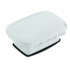 Extra-Duty Plastic In-Use Weatherproof Cover, Single-Gang, Vrt/Hrz, 2.25" White