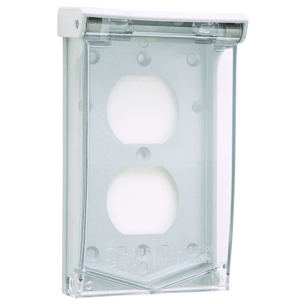 3710 Thermoplastic Cover, Gray Base/Clear Cover