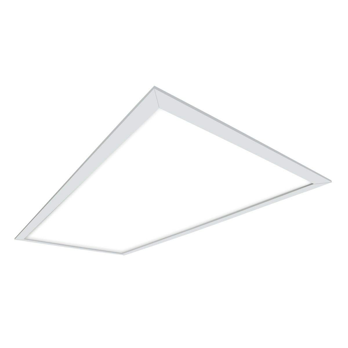 24CGT5540C Metalux CGT Flat LED Panel, 46.8/46.4 W Fixture, 120/277 V, Post Painted Housing