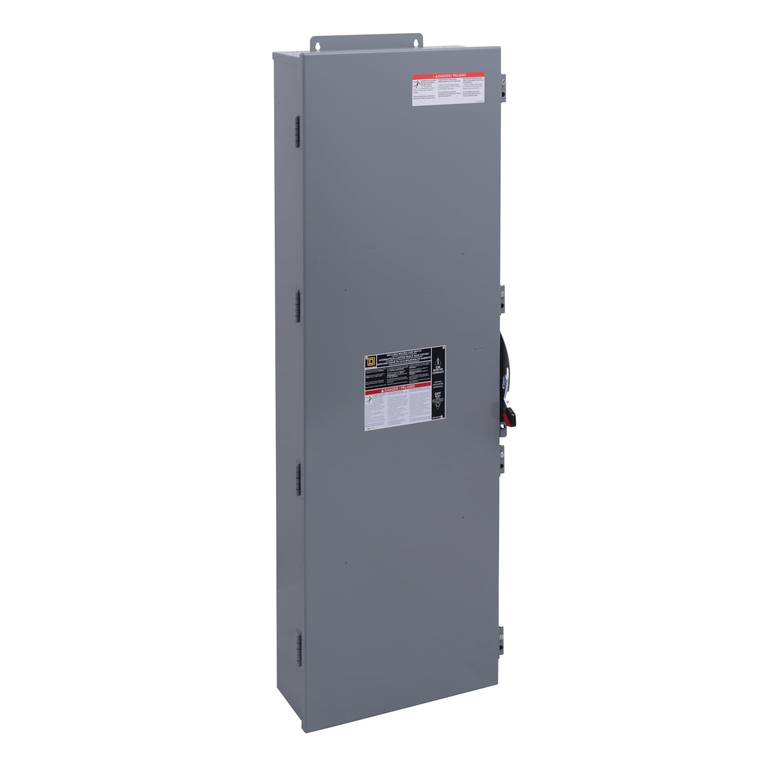 Circuit breaker enclosure, PowerPacT L, 250A to 600A, 3 pole, NEMA 12/3R, steel, without knockouts