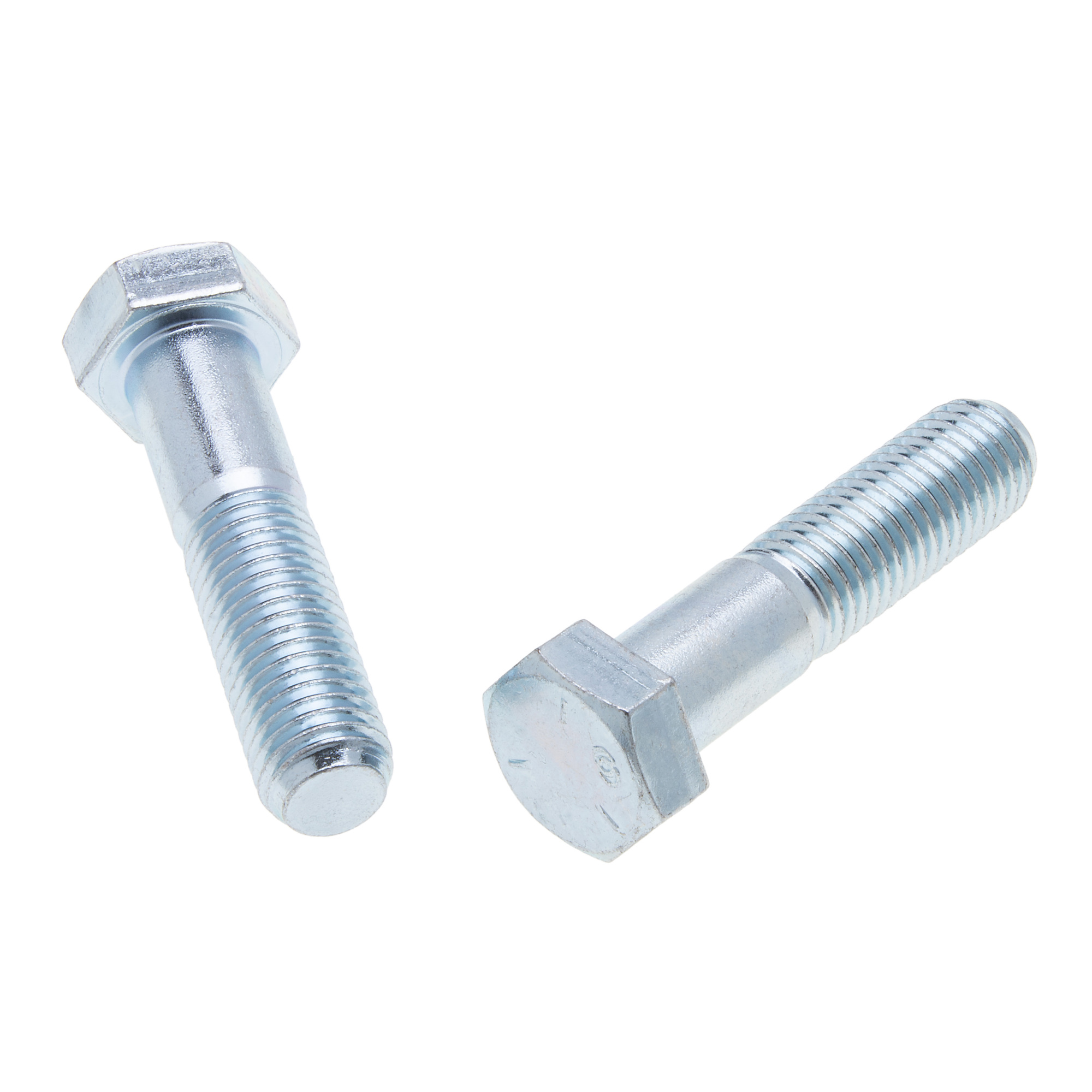 JG5HC26D Metallics Hex Bolt, 3/8-16, 3 in L Under Head, 5 Grade, Steel, Zinc Plated