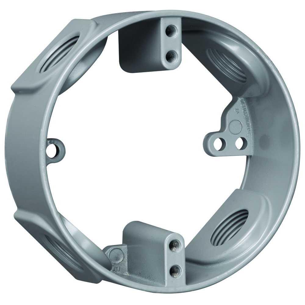 WPEX3 Round Device Box Extension, Gray