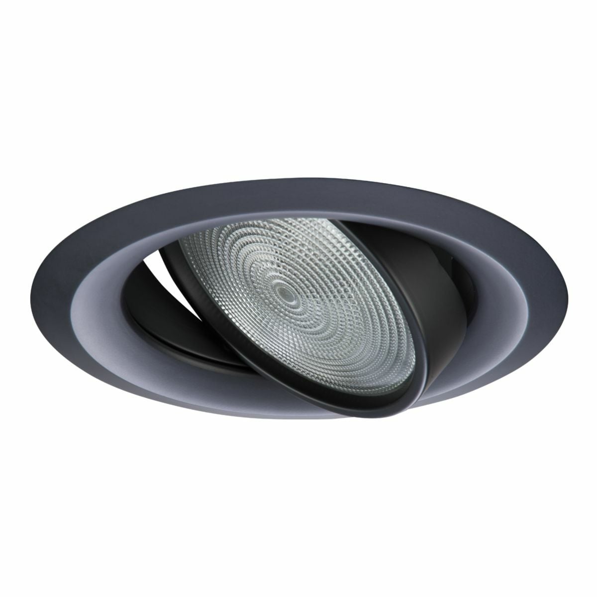 6170BK Halo 35 deg Tilt Gimbal Lighting Trim, For Use With 5 in Recessed Downlight Housing
