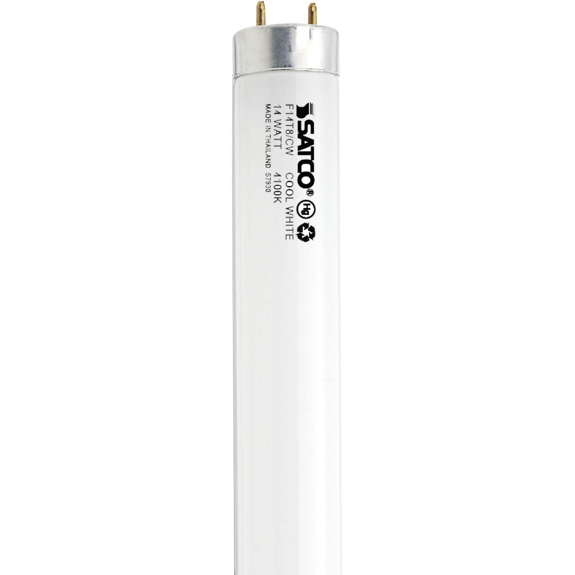 S7930 Linear Light Bulb, 14 W, G13 Lamp, 650 Lumens, 4100 K, 14.22 in L