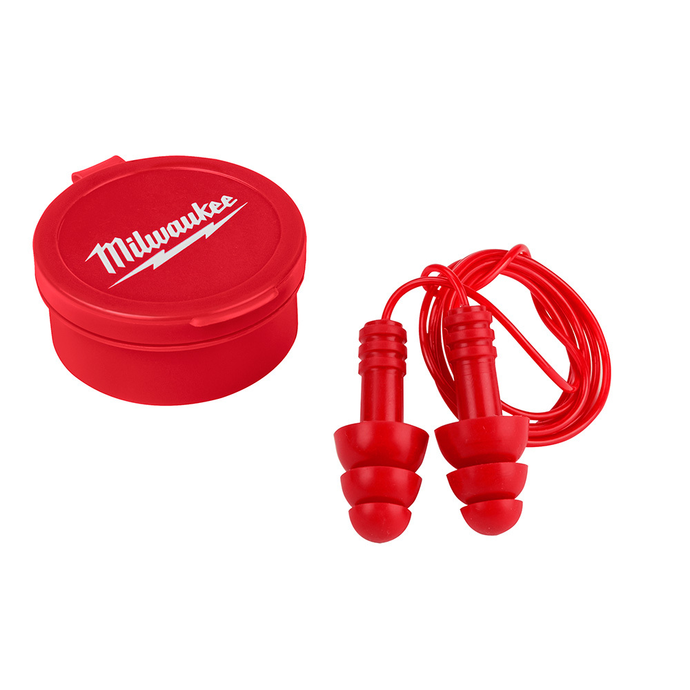 48-73-3151 Corded Ear Plug, 26 dB Noise Reduction, Reusable