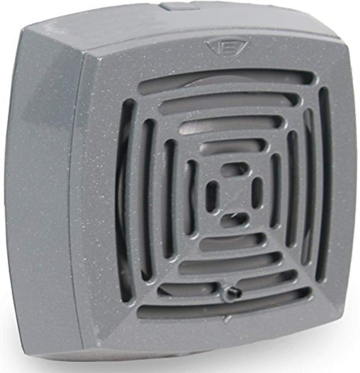 874-N5 AdaptaHorn Grille Heavy Duty Vibrating Horn, 120 V AC, 0.13 A, 113/103 dB, Indoor, Surface Mounting, Gray, Specifications Met: UL Listed, FM Approved
